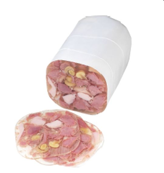 Pute in Aspik mit Champignons, ca. 1,9kg