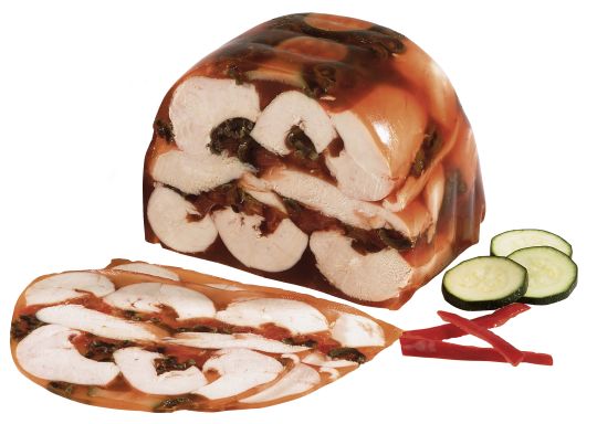 VB Hähnchenfilet in Aspik 'Mediterran' 1/2rd.