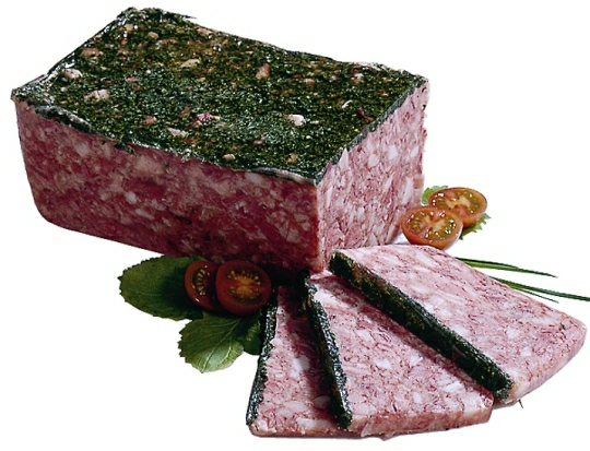 Fläm. Bauernsülze mit Petersilie 500g. geschnitten