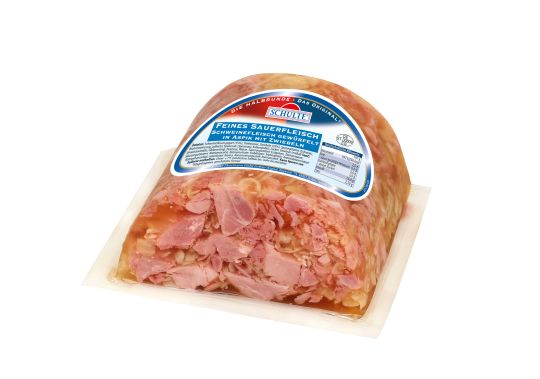 Sauerfleisch in Aspik mit Zwiebeln, ca. 1,75kg