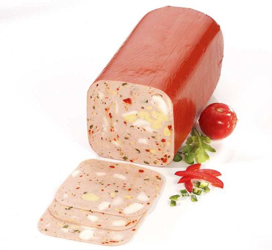 Eipastete mit Paprika, 1/2 Stück, ca. 1,8kg