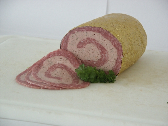 Kräuterroulade, 500g. geschnitten
