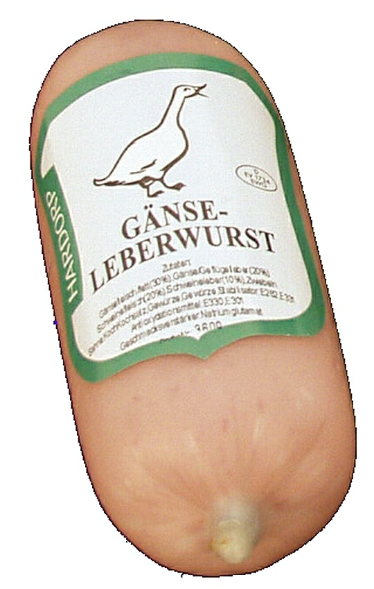 VB Gänseleberwurst gewachst, 3*125g.