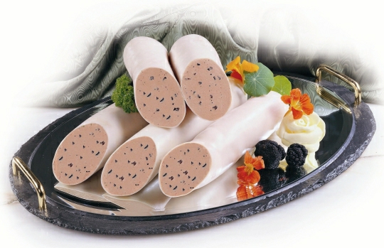 VB Trüffelleberwurst i. FD. gewachst, ca. 1,2kg.