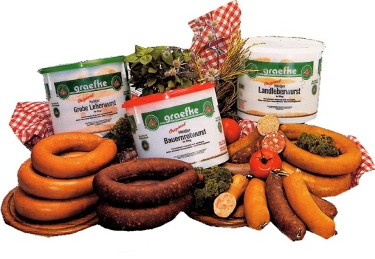 Heidjer Leberwurst grob i. Ring 600g.