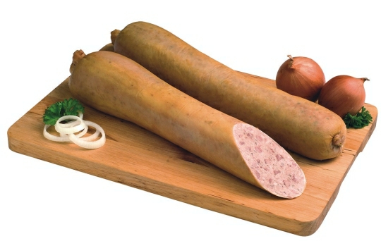 VB Gutsleberwurst ger. im Naturdarm, ca. 800g.