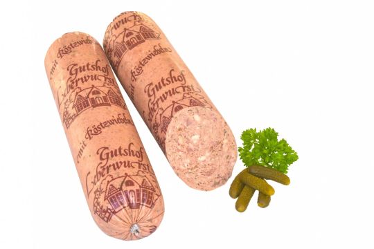 Gutsleberwurst mit Röstzwiebeln 2*400g.