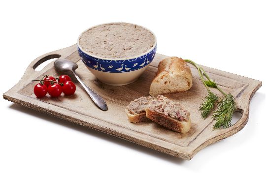 VB Original Französisches Gänse-Rillettes, 1kg-Schale