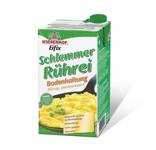 Schlemmer-Rührei past.,flüssig 1000g. aus Bodenhaltung