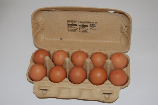 Eier roh, Freilandhaltung Kl.M 10er. KVP