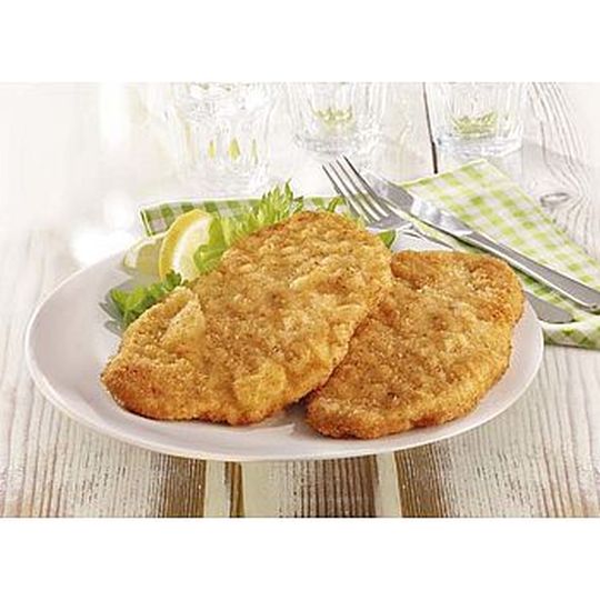 Schweineschnitzel 'Wiener Art' paniert&gebraten 100g. 'TK'