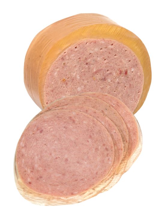 Sostmann gekochtes Schweinemett mit Geleerand 24x200g SB geschnitten
