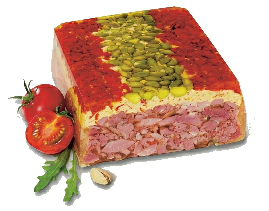 Bedford Pikantes Schweinefilet mit Frischkäsehaube, 2,2kg Schale