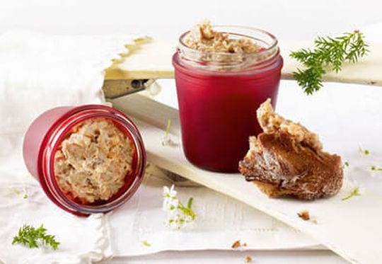 Bedford Rillettes aus Gänse- und Schweinefleisch, 125g-Glas