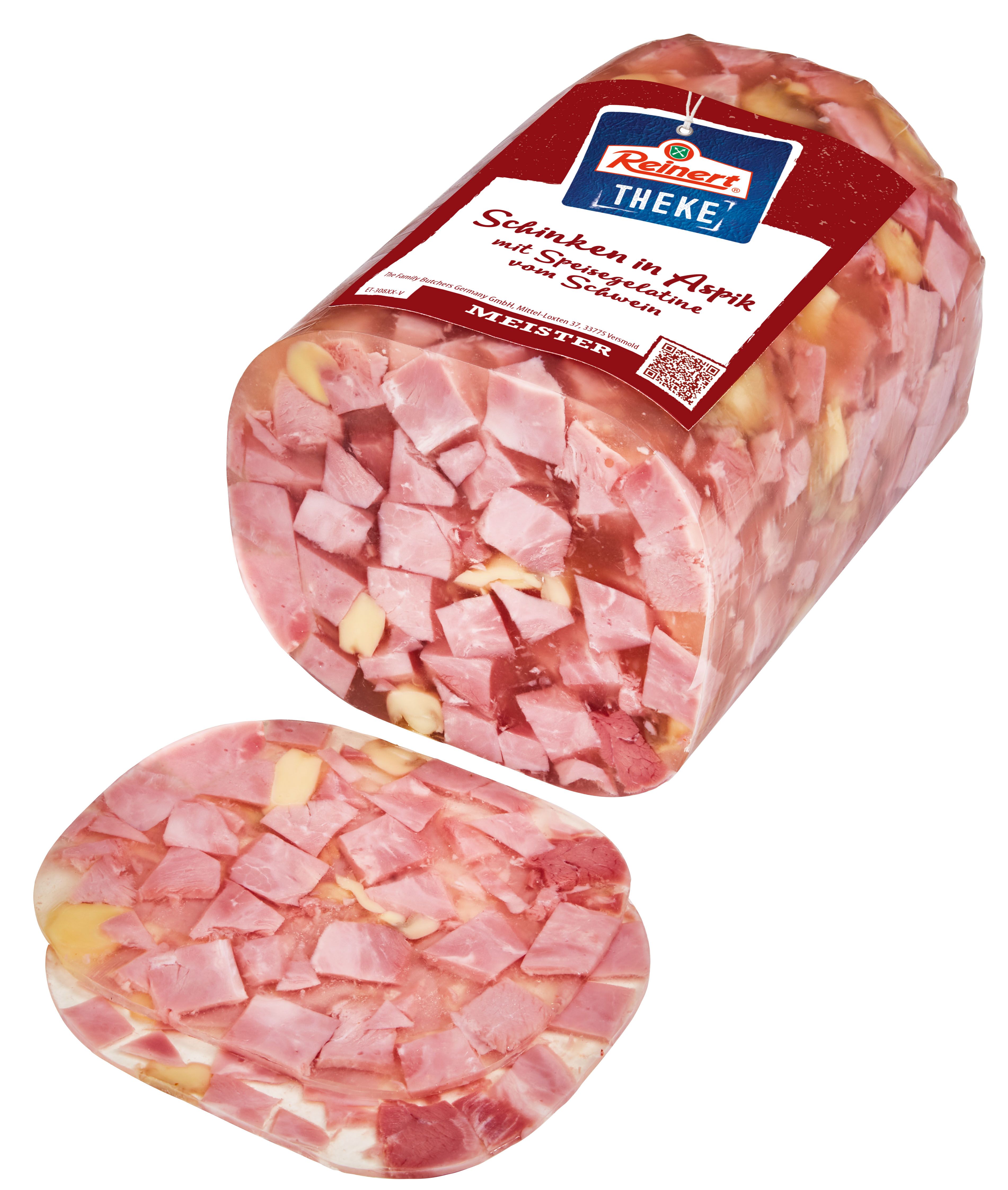 Meister-Aspik Schinken mit Champignons, 1,9kg