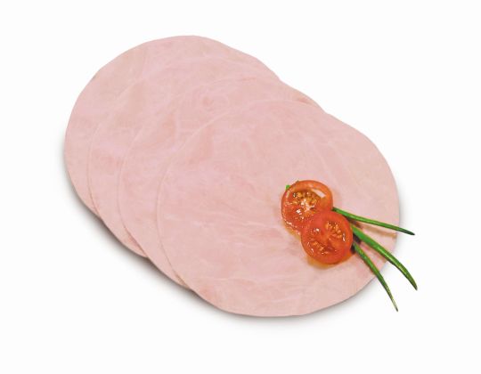 Hinterkochschinken Kal.106 38*13g. 500g. geschnitten
