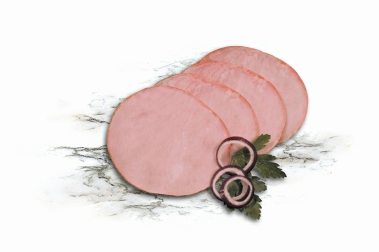 Del. Kasseler mit Würzlake, 500g. geschnitten