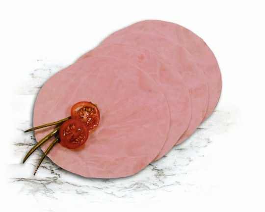 Hinterkochschinken, 130er Kaliber, 250g. geschnitten