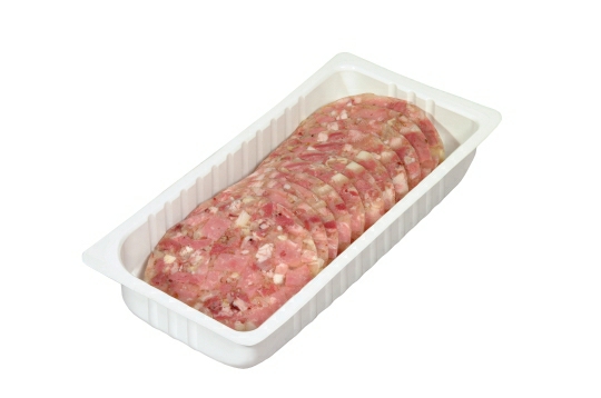 Schwartenmagen 500g. Schale geschnitten
