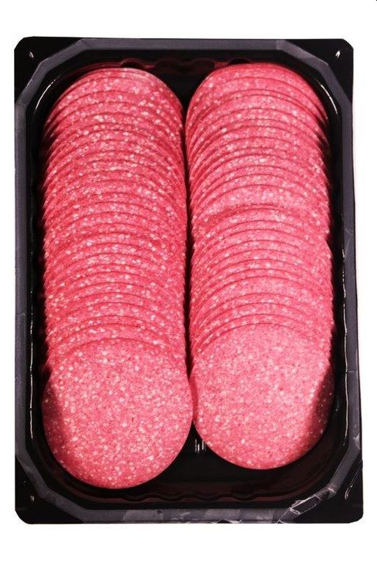 Geflügelsalami Kal.80 "Halal"  500g geschnitten
