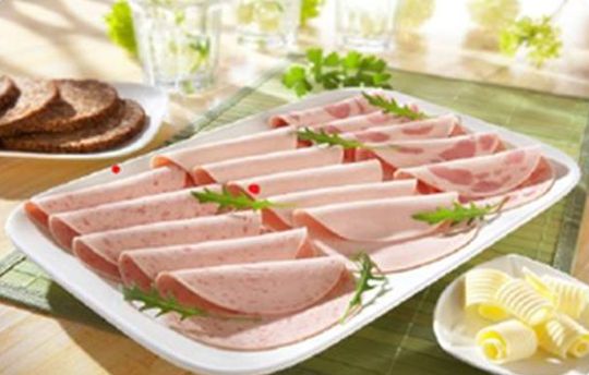 Geflügel-Lyoner 500g. Schale geschnitten
