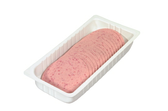 Geflügel-Jagdwurst 500g. Schale geschnitten