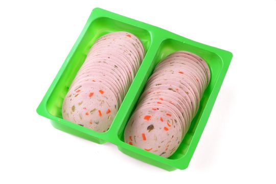 Geflügel-Gemüselyoner 500g. geschnitten