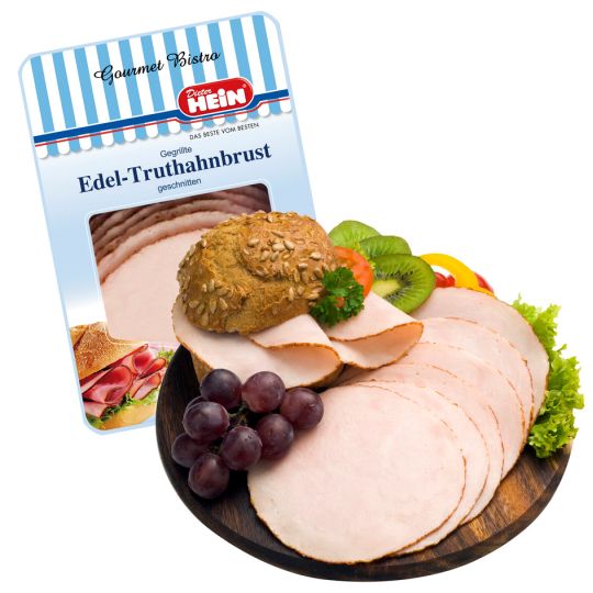 Putenschinken 'Halal' gepökelt & gegart, 500g geschnitten