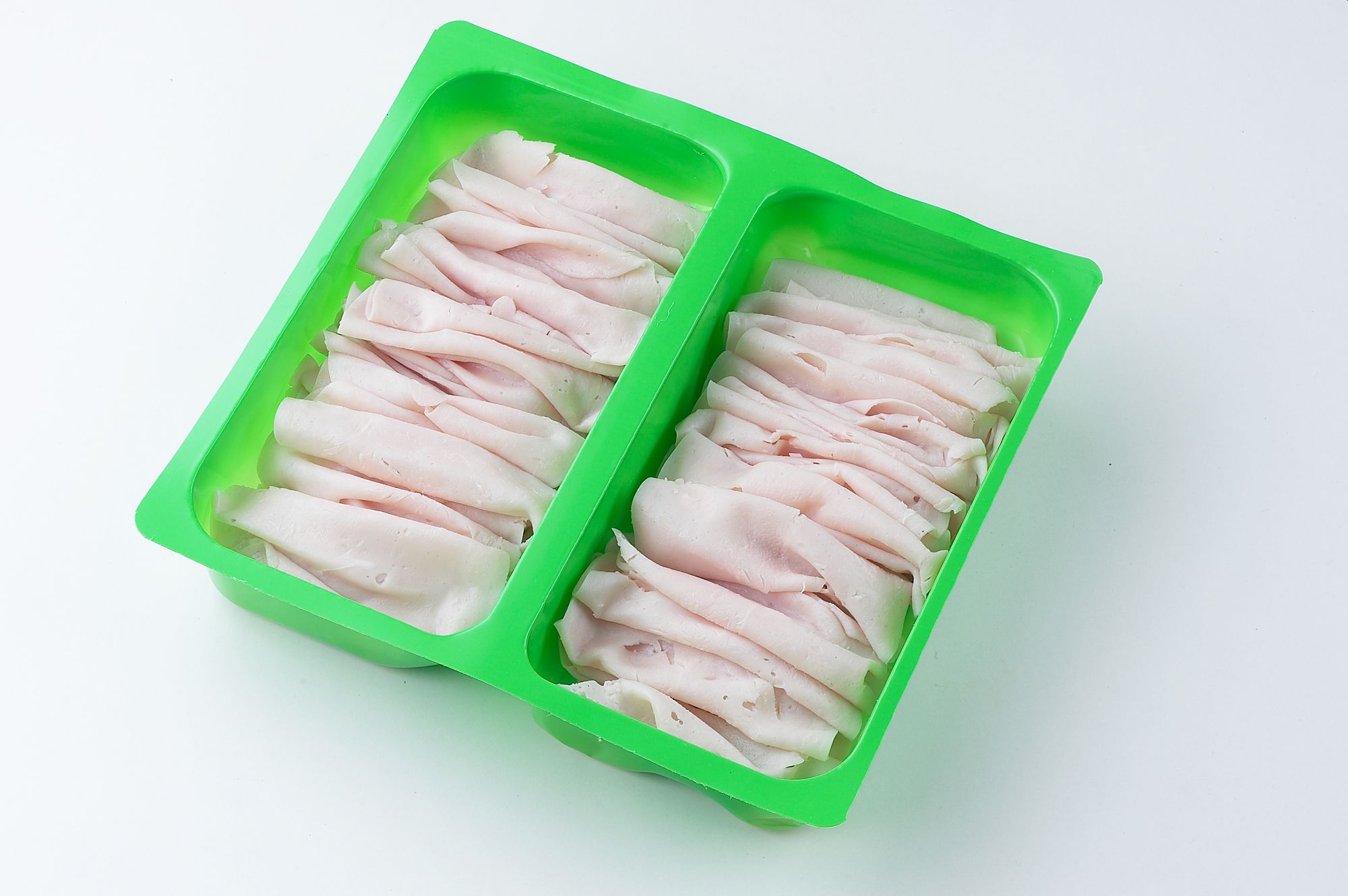 Hähnchenbrustroulade "Halal" geraspelt 2*150g Schale
