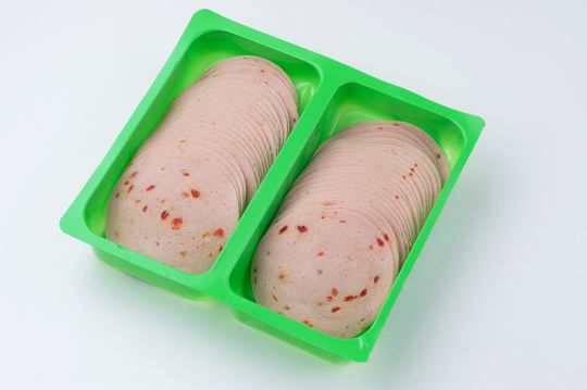 Geflügel Paprikalyoner 'Halal' Kal.95, 500g.geschnitten