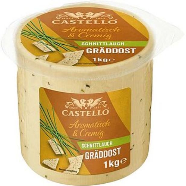 GRÄDDOST Schnittlauch 60%, 1kg Rolle