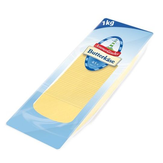 Butterkäse in Scheiben 45% 50*20g. geschindelt 1000g.