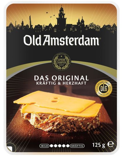Old Amsterdam 125g. in Scheiben
